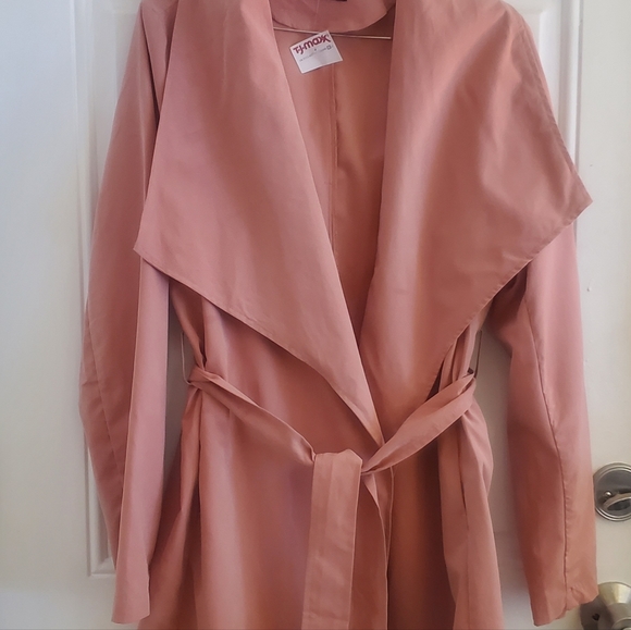 Nwt belted lapel trench jacket - Picture 1 of 5